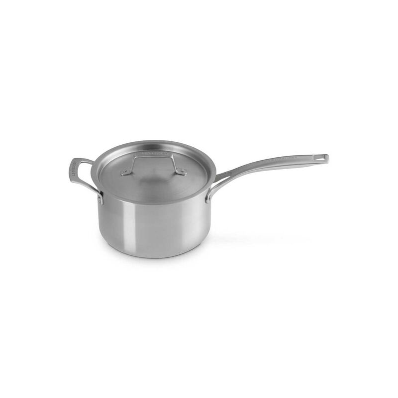 Le Creuset Essential 3-ply Stainless Steel 3-piece Saucepan Set image number 2